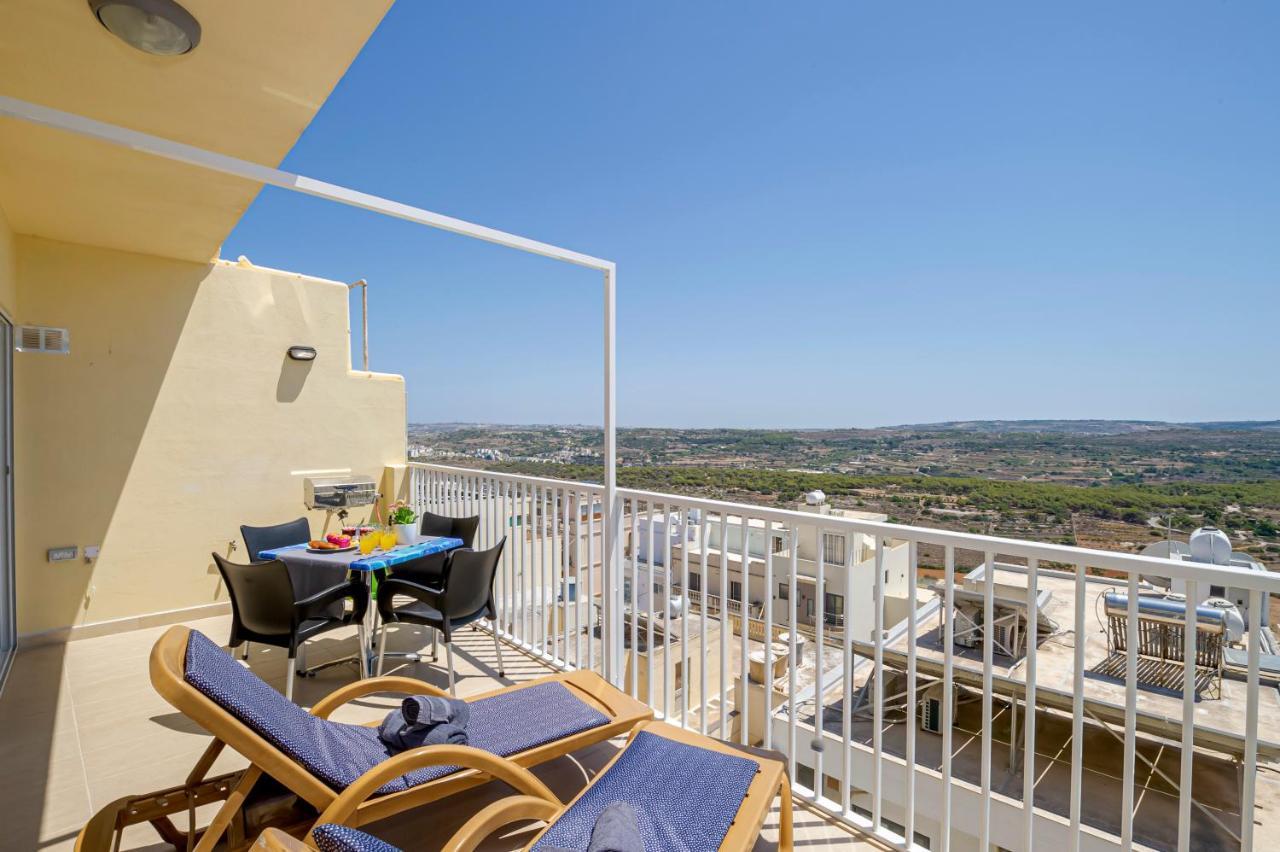 מליאהה Summer Breeze Apartment With Terrace With Panoramic Views - By Getawaysmalta מראה חיצוני תמונה