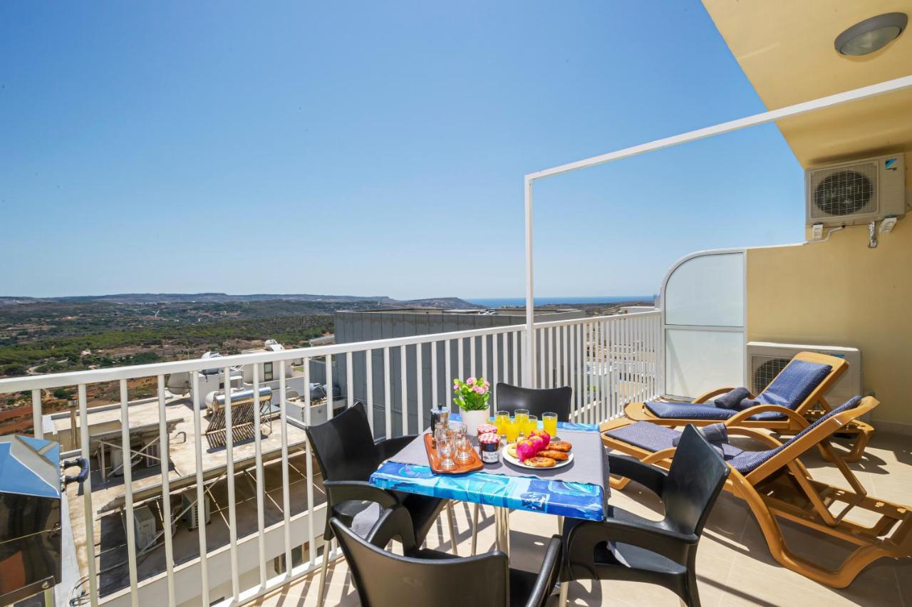 מליאהה Summer Breeze Apartment With Terrace With Panoramic Views - By Getawaysmalta מראה חיצוני תמונה