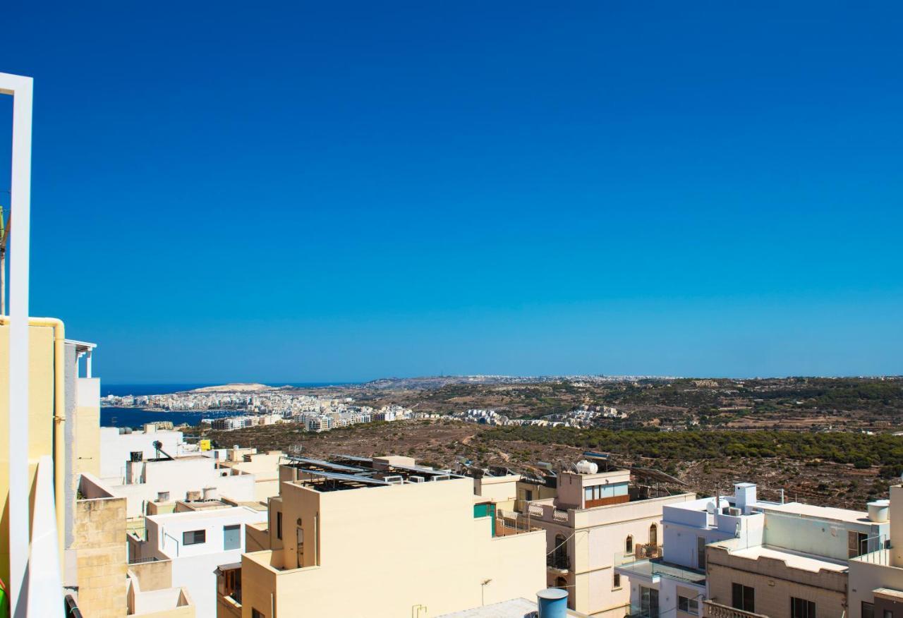 מליאהה Summer Breeze Apartment With Terrace With Panoramic Views - By Getawaysmalta מראה חיצוני תמונה