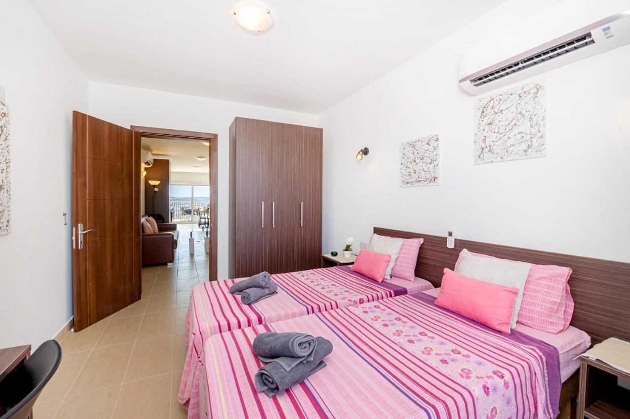 מליאהה Summer Breeze Apartment With Terrace With Panoramic Views - By Getawaysmalta מראה חיצוני תמונה