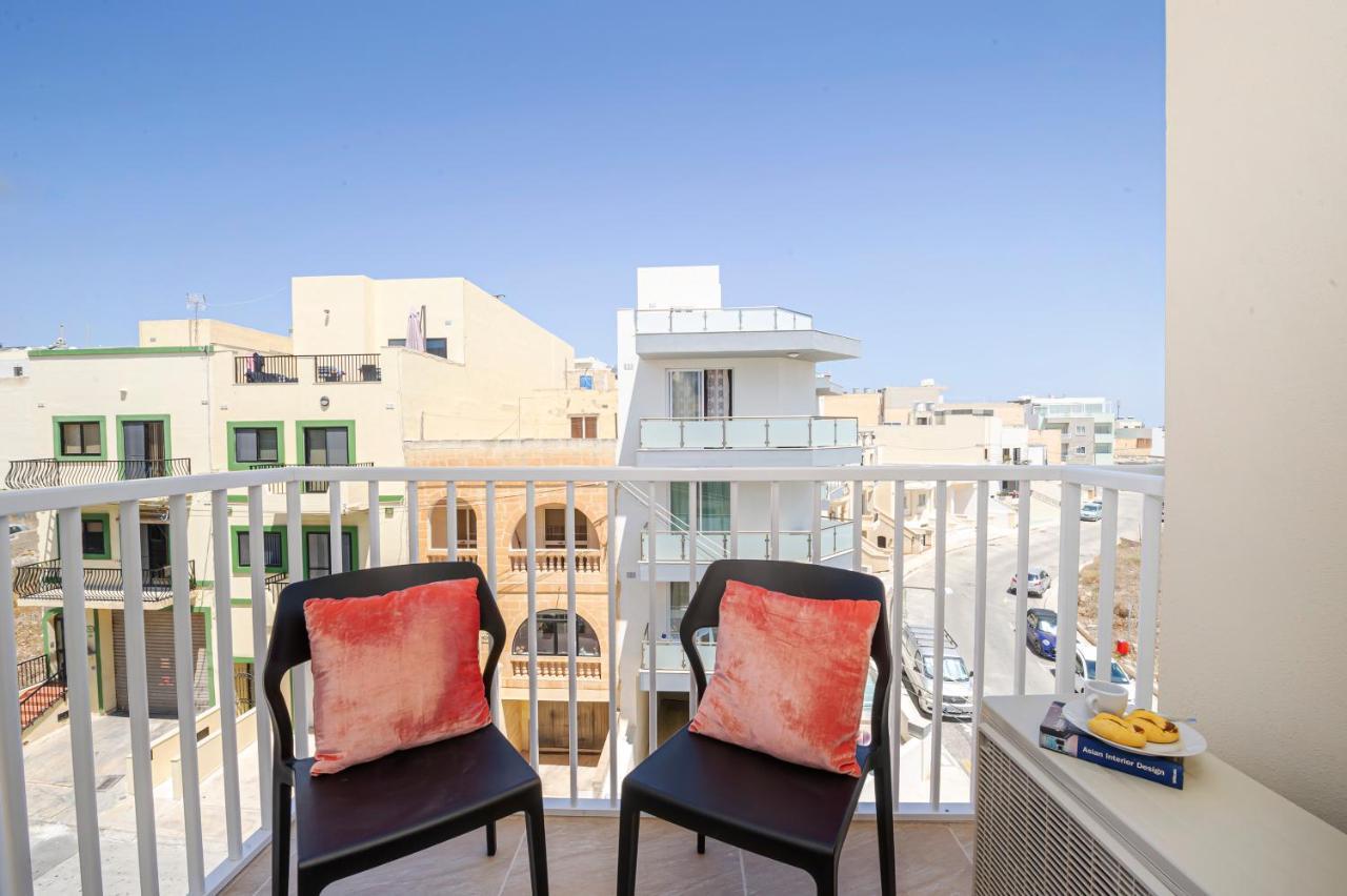 מליאהה Summer Breeze Apartment With Terrace With Panoramic Views - By Getawaysmalta מראה חיצוני תמונה